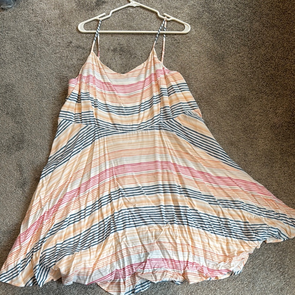 Striped Sleeveless Dress